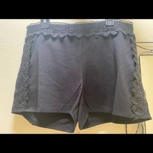 Black summer short